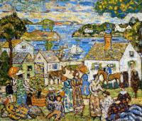 Prendergast, Maurice Brazil - New England Harbor